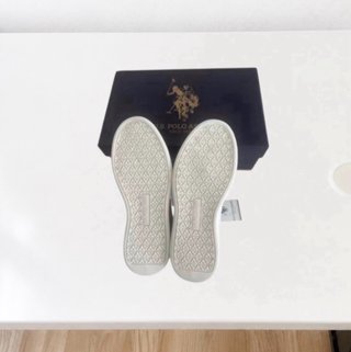 Talla 36. Zapatillas gris de mujer U.S. POLO ASSN