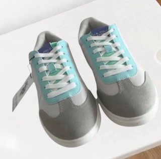 Talla 36. Zapatillas gris de mujer U.S. POLO ASSN
