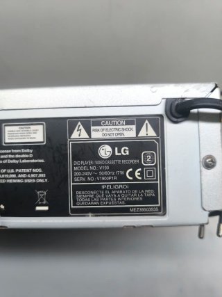 Reproductor DVD y VHS LG Hi-Fi Stereo