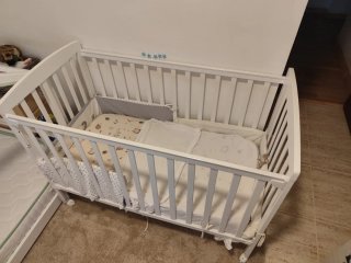 Cuna 60x120 cm blanca