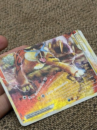 Entei & Raikou LEYENDA 90/95 Carta Pokémon