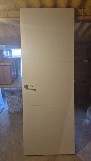 3 Puertas Lacadas Blanco 72cm