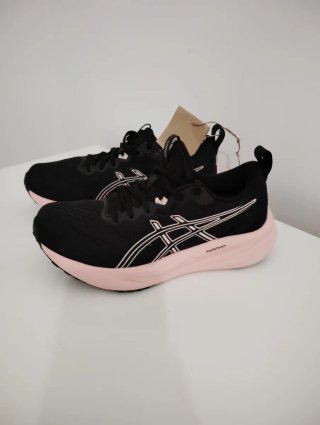 Zapatillas Asics Mujer Negras y Rosas