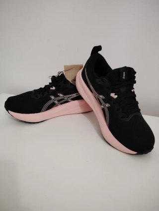 Zapatillas Asics Mujer Negras y Rosas