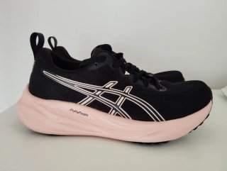 Zapatillas Asics Mujer Negras y Rosas