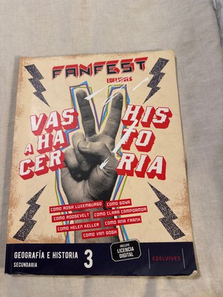 Geografía e Historia 3, Secundaria, Fanfest Ede...