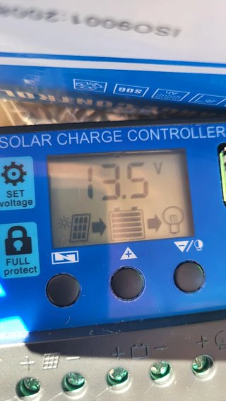 Kit solar 20w y batería 12ah nuevo