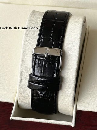 Reloj PABLO RAEZ Cuero Negro Resistente Agua