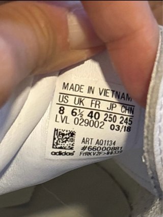 Adidas Sambarose Blancas Talla 40