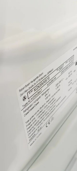 NEVERA COMBI BOSCH NO FROST ENERGÍA A+