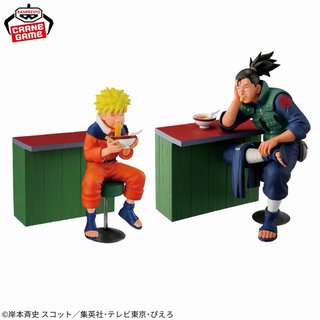 Naruto 72 series. Naruto Uzumaki y Iruka Umino