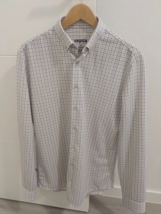 Camisa Sepiia cuadros talla M