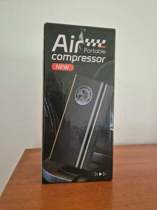 Compresor de Aire Portátil Negro