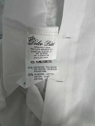 Conjunto bebé 12 meses