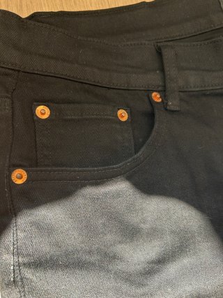 Purple Jeans Negros Talla M/33 Nuevos