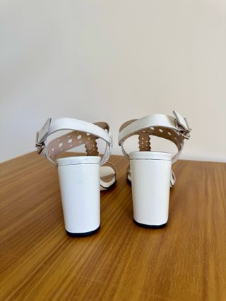 Sandali Carmens tacco bianco