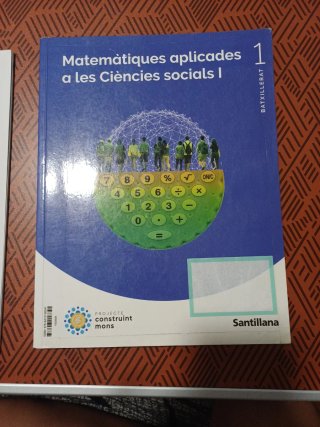 Matemàtiques aplicades a les Ciències Socials I...