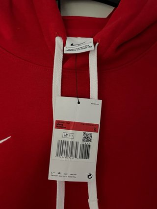 Sudadera Nike Roja Talla L
