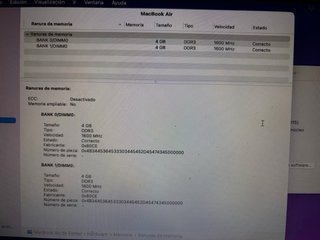 MacBook Air 2015 8GB 256GB Apple