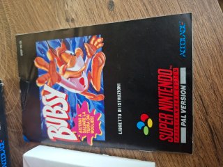 Bubsy Super Nintendo SNES PAL ITA