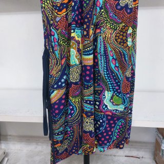 Vestido Ivette Verano Viscosa Multicolor Talla M