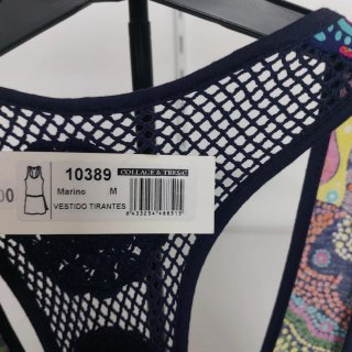 Vestido Ivette Verano Viscosa Multicolor Talla M