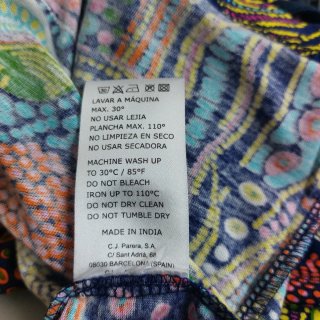 Vestido Ivette Verano Viscosa Multicolor Talla M