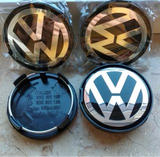 4x Tapas Volkswagen 63mm Centro Llanta tapabuje