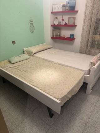 Cama nido 90x200cm con colchones