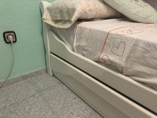Cama nido 90x200cm con colchones