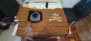 Cortinas piratas para cama alta