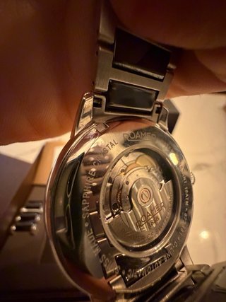 Roamer 1888 Automático Negro/Plata