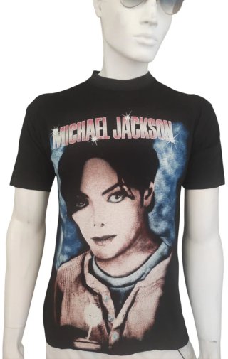 Michael Jackson T Shirt Vintage 90s Aop Very Rare
