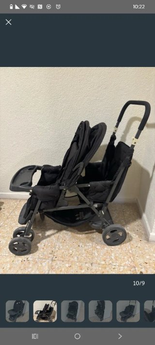 Joovy Caboose Carrito Doble Niños