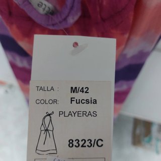 Vestido Ivette Verano Talla M Algodón