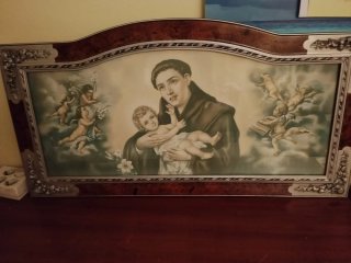 Cuadro Antiguo San Antonio no envio