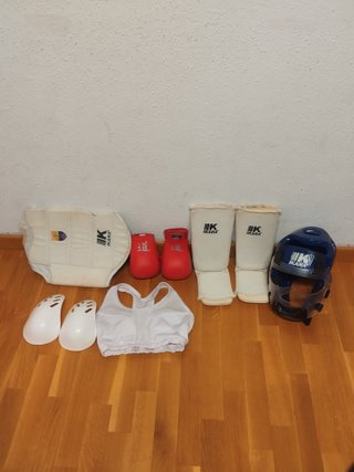 Protecciones Artes Marciales Niñ@ (Pack Completo)