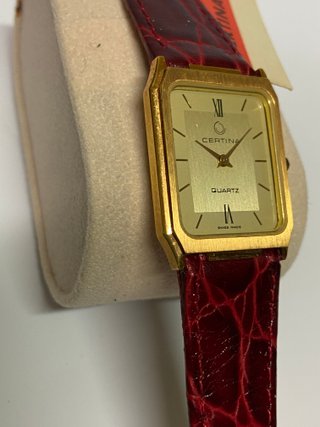 Reloj Certina Chapado Oro Swiss Made