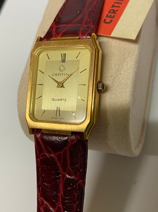Reloj Certina Chapado Oro Swiss Made