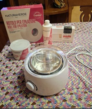 Kit Ceretta Naturaverde Scaldacera e Accessori