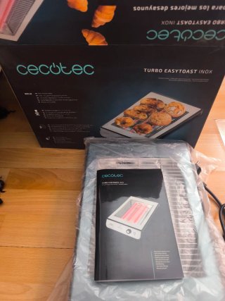Tostador Cecotec Turbo Easy Toast Horizontal