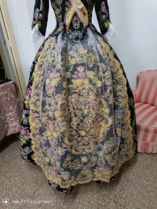 Traje de Fallera con Complementos