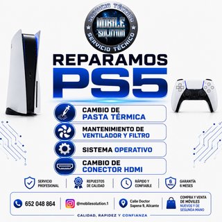 Reparamos PS5