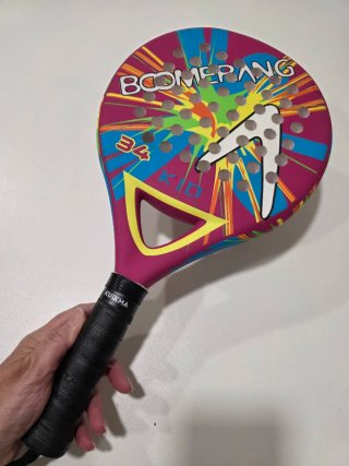 Pala de pádel Boomerang Kid 34