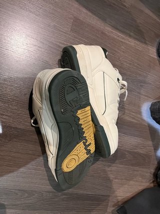 Tenis Champion Beige y Verde