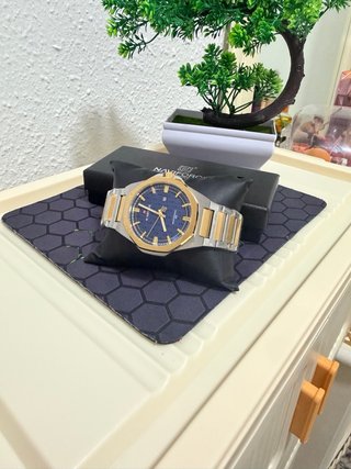 Reloj Naviforce Hombre Azul y Dorado