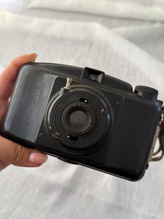 Câmara Vintage M.I.O.M. Photax III Baquelite 1946