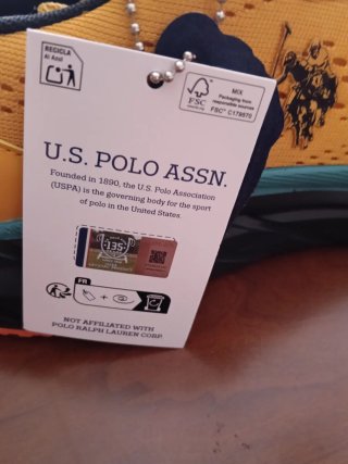 Zapatilla U.S. Polo Assn. Hombre Negro-amarillo 43