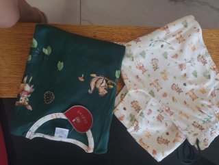Pijama mujer algodón estampado bosque
