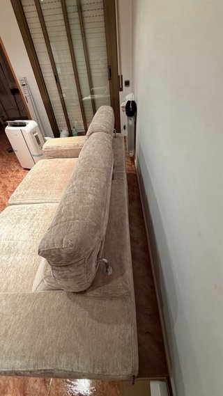 Sofá de 2 plazas beige